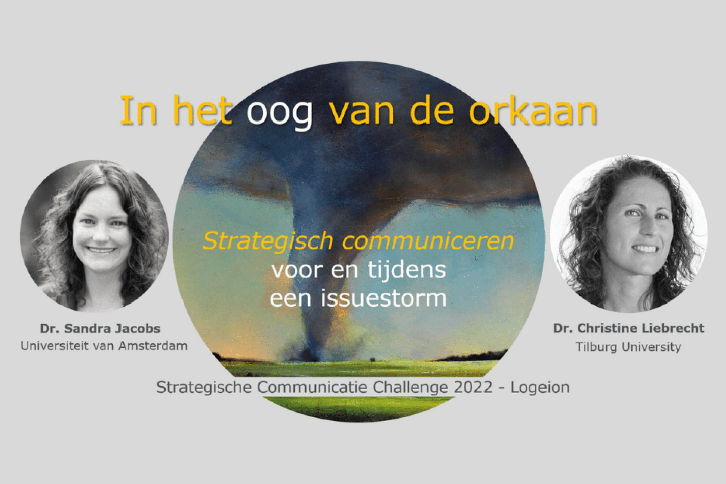 'In het oog van de orkaan’ wint Strategische Communicatie Challenge 2022