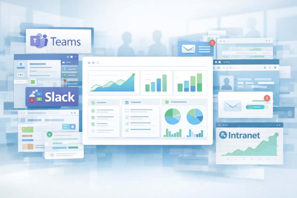Zo stop je de wildgroei aan interne communicatietools