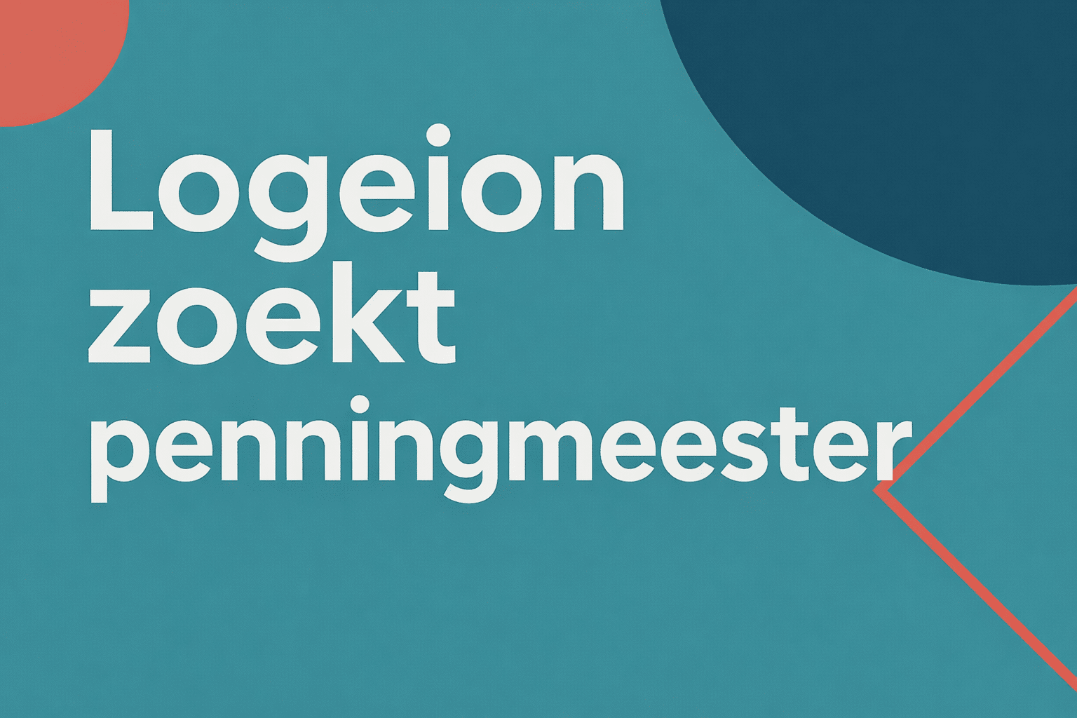 Logeion zoekt penningmeester
