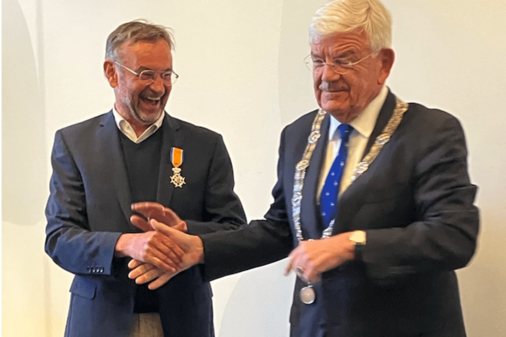 Guido Rijnja benoemd tot Ridder in de Orde van Oranje-Nassau